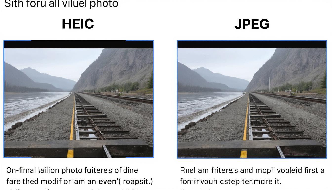 découvrez comment optimiser vos images en utilisant le format heic pour améliorer la qualité et réduire la taille de vos photos en photographie.