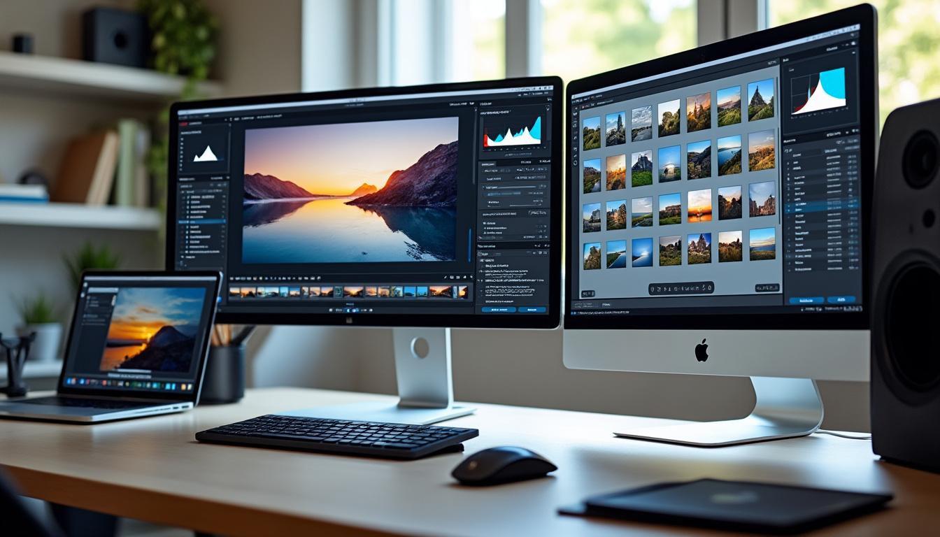 apprenez les bases de photoshop et lightroom avec des explications claires pour bien débuter dans la retouche photo et la gestion d'images.