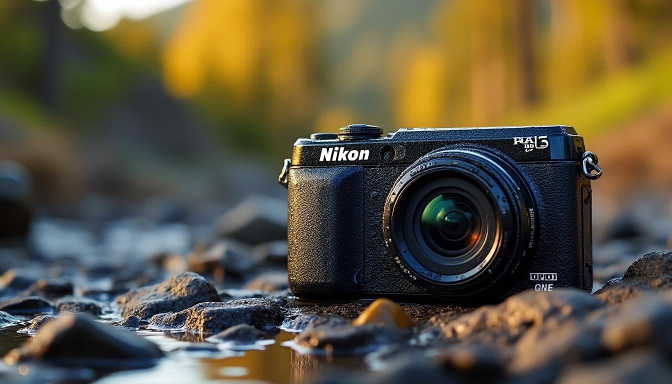 Nikon Coolpix AW130 Appareil Photo Compact 16MP Zoom 5x – étanche – Noir