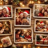 découvrez des idées créatives pour réaliser un collage photo de noël unique et personnalisé, parfait pour vos vœux familiaux chaleureux et mémorables.