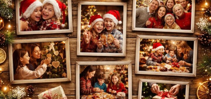 découvrez des idées créatives pour réaliser un collage photo de noël unique et personnalisé, parfait pour vos vœux familiaux chaleureux et mémorables.