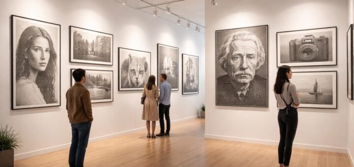 découvrez 10 exemples impressionnants de photo ascii qui vont vous émerveiller par leur créativité et leur originalité.