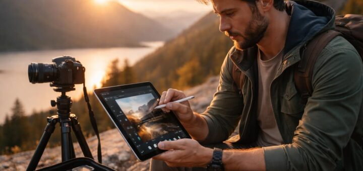 découvrez comment optimiser vos photos sur ipad pro grâce à notre guide complet dédié aux photographes nomades, alliant performance et mobilité.