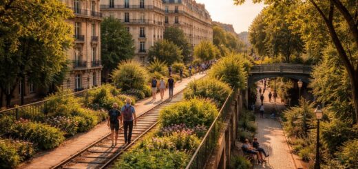 découvrez comment les photos de la coulée verte à rené-dumont à paris illustrent l'évolution et l'histoire de la ville à travers ses paysages urbains et naturels.